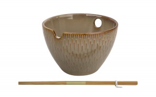 Salaterka 700 ml + pałeczki Noodle Ombres Insta mix kolorów