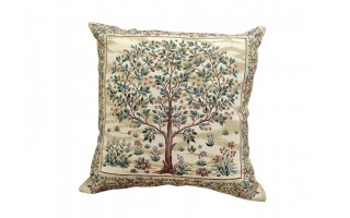 Poszewka dekoracyjna 45x45 cm Drzewo jasne 1341NA