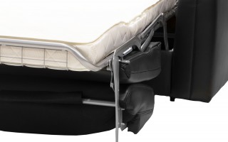 Sofa Sora II z materacem 140cm na stelażu Włoskim Plus