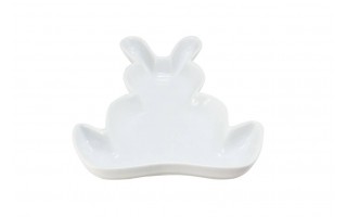 Patera porcelanowa Królik 20 cm
