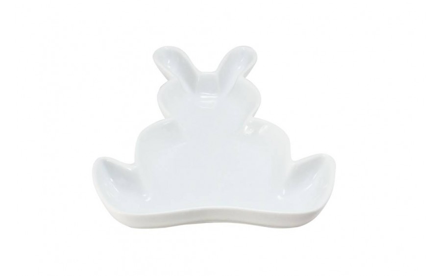 Patera porcelanowa Królik 20 cm