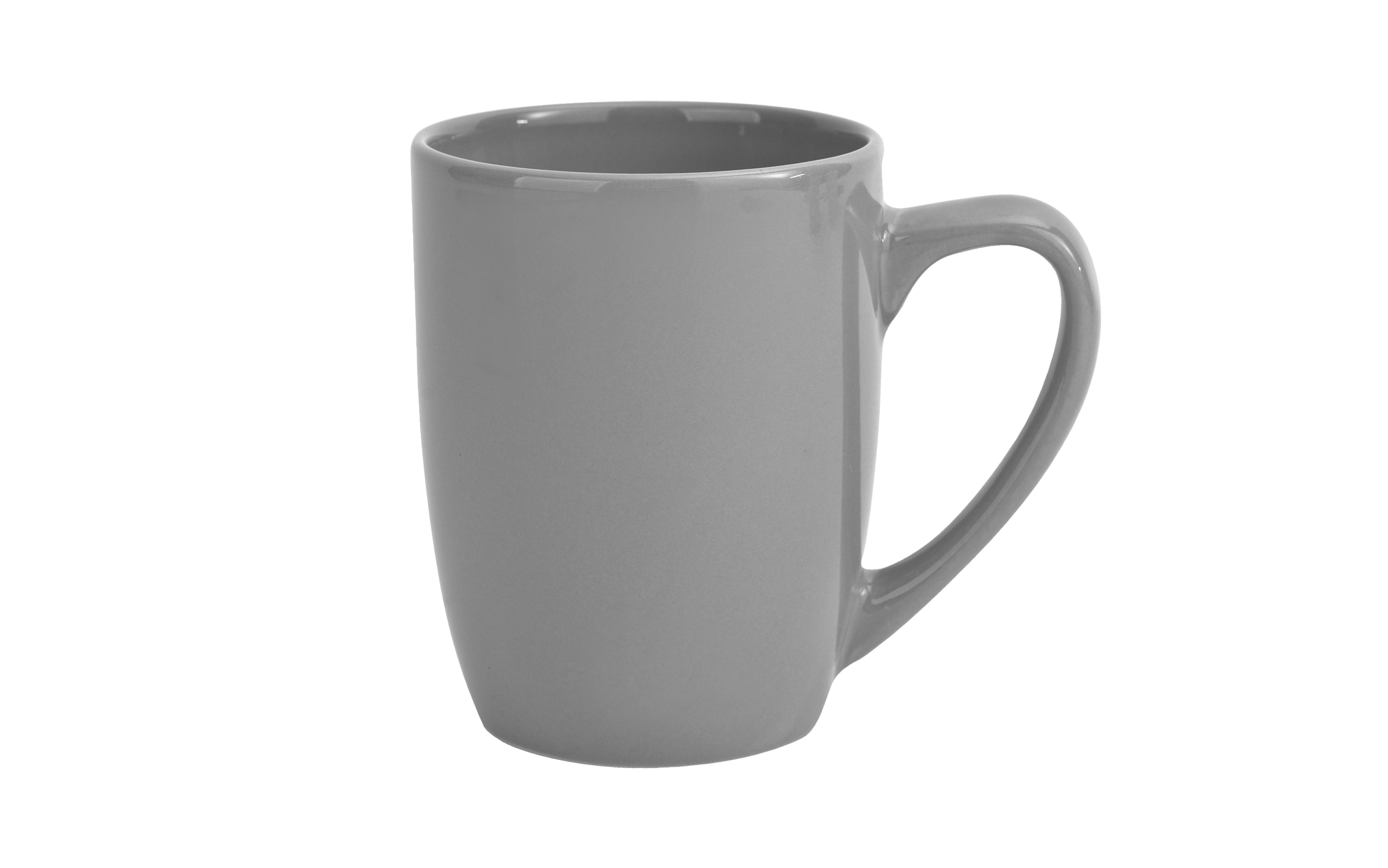 Kubek ceramiczny 300 ml szary