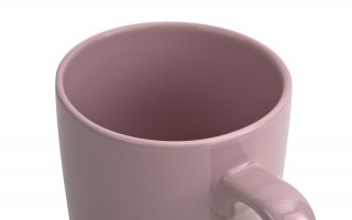 Kubek ceramiczny 300 ml różowy