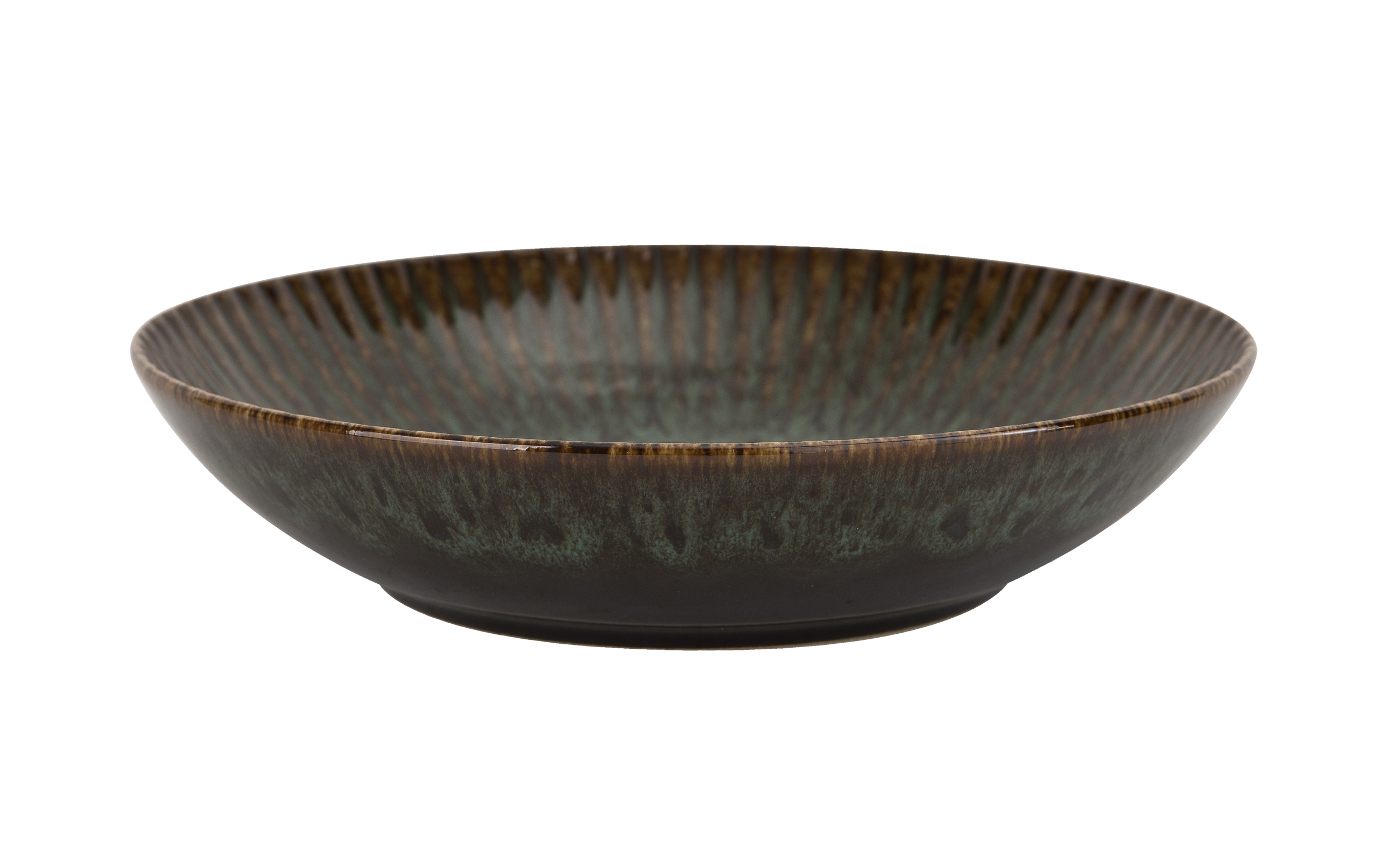 Talerz głęboki 22,3 cm Jade Stoneware zielony