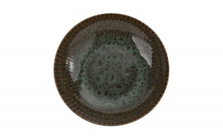 Talerz głęboki 22,3 cm Jade Stoneware zielony