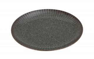 Talerz deserowy 21,2 cm Jade Stoneware zielony