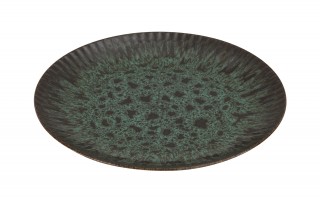 Talerz obiadowy 27,5 cm Jade Stoneware zielony