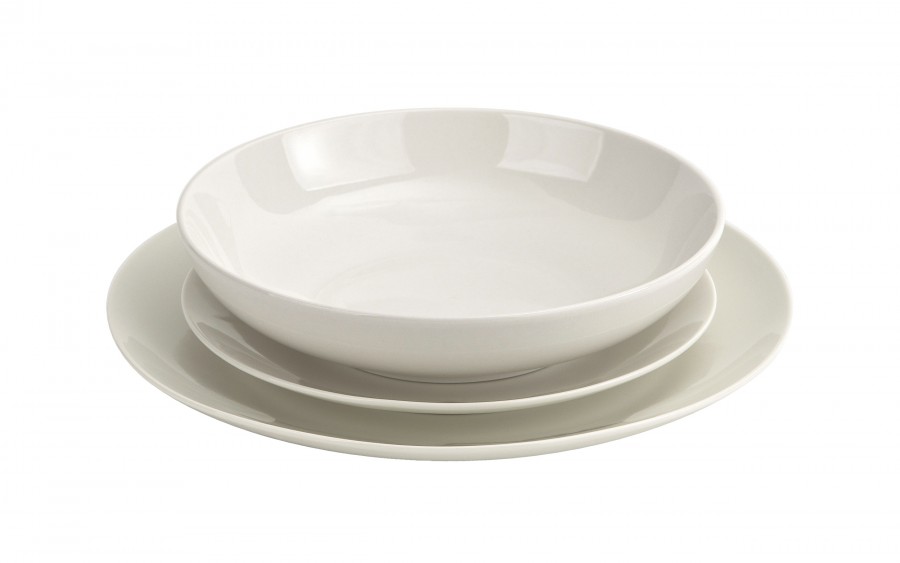 Talerz głęboki 20 cm Bella Krem