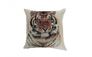 Poszewka dekoracyjna 45x45 cm Tygrys Gobelinowa Premium