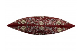 Poszewka dekoracyjna 45x45 cm Drzewo burgund 4077RJ Gobelinowa Premium
