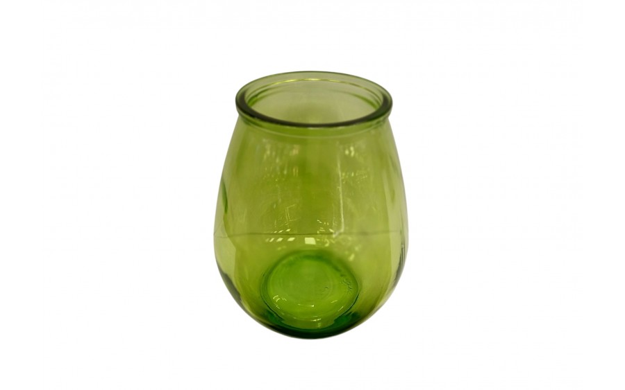 Wazon szklany 23 cm zielony 4856 San Miguel recykling DB22