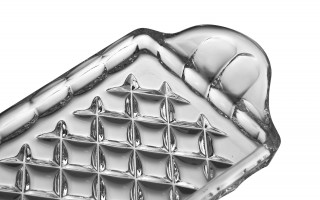 Maselnica kryształowa 20,5 cm Butterfly