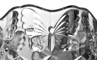 Bomboniera kryształowa 23 cm Butterfly