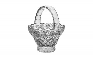 Salaterka kryształowa 20,5 cm koszyczek Daisy