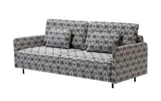 Sofa Dalia z funkcją spania i poj. na pościel