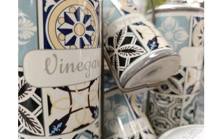 Ceramiczny Zestaw do przypraw 5 elementów HOLIDAY IN PORTO