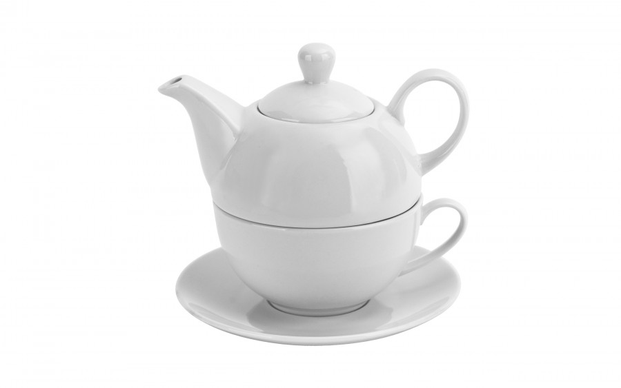 Filiżanka z dzbankiem i zaparzaczem Tea for One