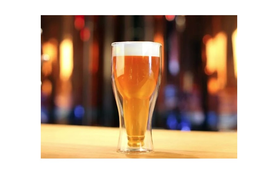 Szklanka do piwa z podwójną ścianką 350 ml Amo 20313