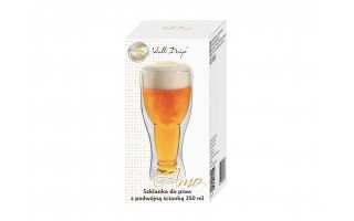 Szklanka do piwa z podwójną ścianką 350 ml Amo 20313
