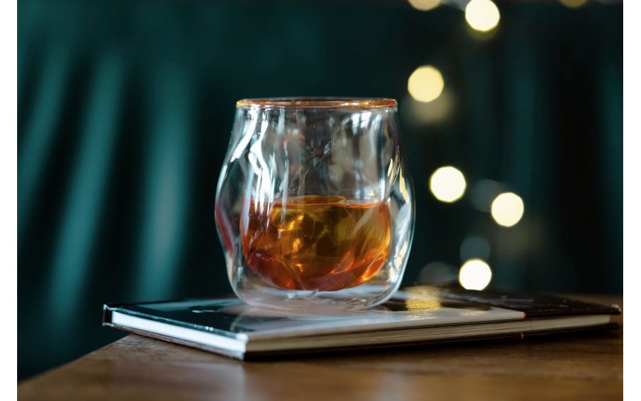 Szklanka do whisky 320 ml Enzo z podwójną ścianką