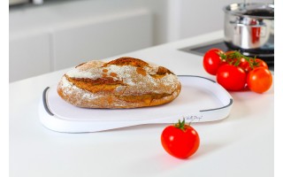 Dwustronna deska do krojenia Livio biała 23703