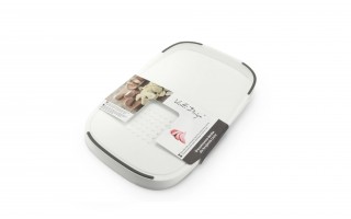 Dwustronna deska do krojenia Livio biała 23703