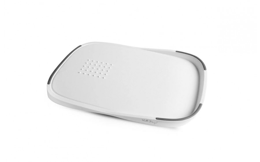 Dwustronna deska do krojenia Livio biała 23703