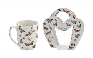 Kubek porcelanowy 350 ml Butterflies