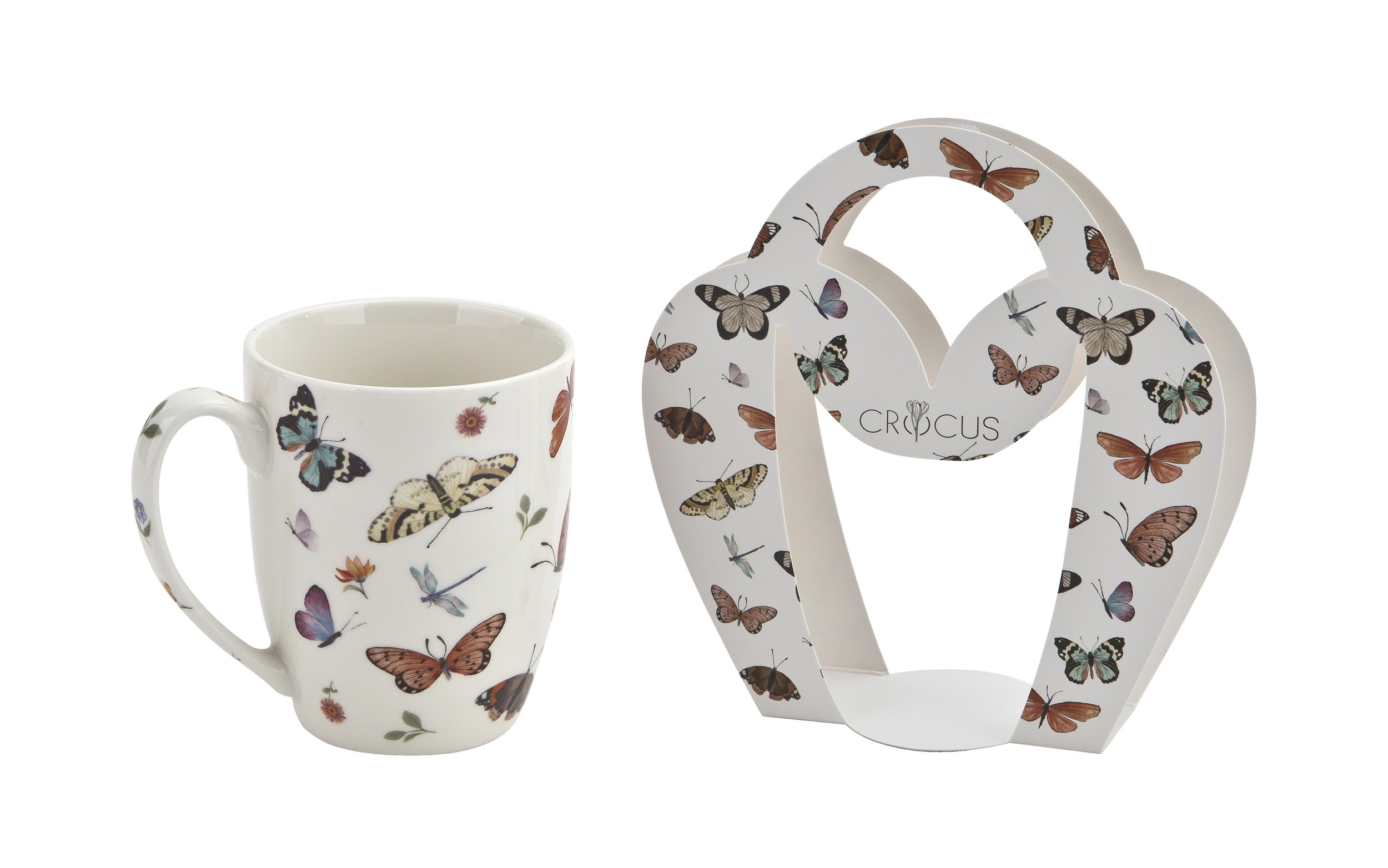 Kubek porcelanowy 350 ml Butterflies