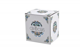 Kubek porcelanowy z zaparzaczem 350 ml Sowa Etno