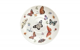 Filiżanka porcelanowa 250 ml + spodek Butterflies