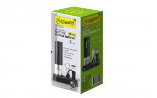 Elektryczny korkociąg do wina 5-częściowy USB MR-1623