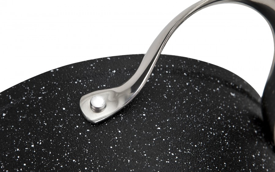 Garnek z pokrywką 20 cm na indukcję Alu Crossroad