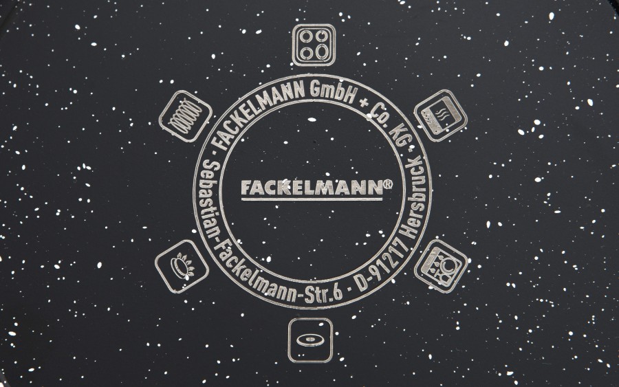 Rondel z pokrywką 20 cm na indukcję Alu Crossroad