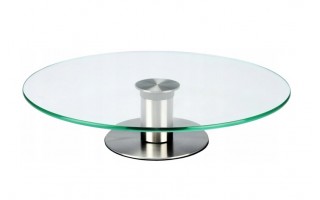 Patera obrotowa 30 cm Susan szklana