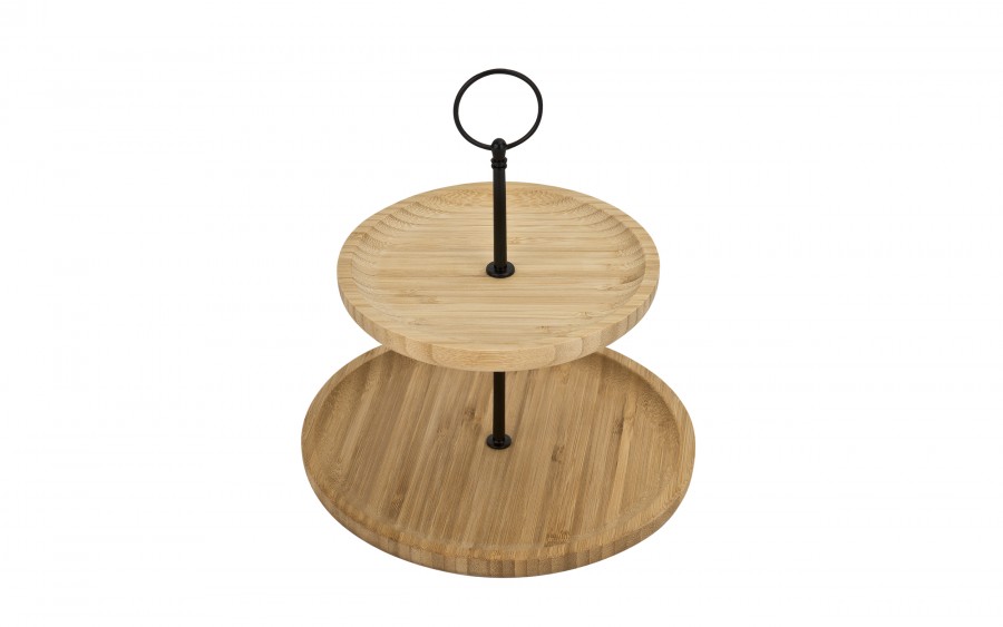Patera bambusowa 2-piętrowa Orion