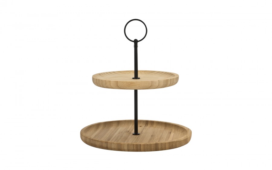 Patera bambusowa 2-piętrowa Orion