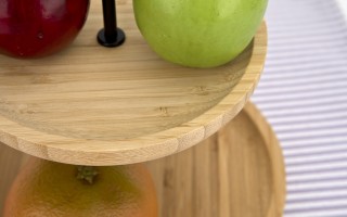 Patera bambusowa 2-piętrowa Orion