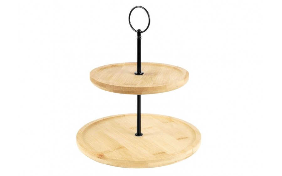 Patera bambusowa 2-piętrowa Orion