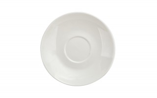 Filiżanka porcelanowa 270 ml + spodek Bella krem