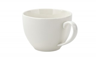 Filiżanka porcelanowa 270 ml + spodek Bella krem