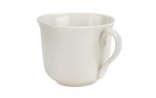 Filiżanka porcelanowa 400 ml + spodek Bella krem