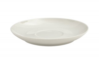 Filiżanka porcelanowa 400 ml + spodek Bella krem