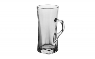 Kubek szklany 330 ml GEO wysoki