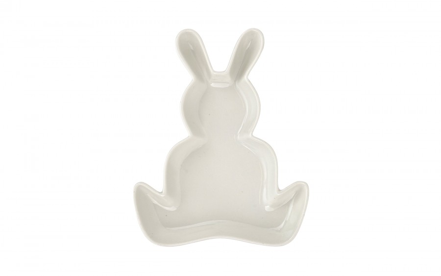Patera porcelanowa Królik 20 cm