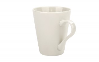 Kubek ceramiczny 280 ml Skos kremowy