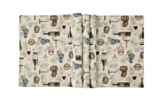 Bieżnik na stół 50x150 cm Eden 914/410 gobelinowy
