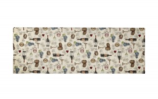 Bieżnik na stół 50x150 cm Eden 914/410 gobelinowy