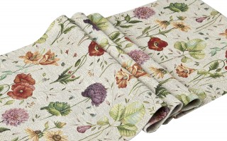 Bieżnik na stół 50x150 cm Eden 1239RK/410 gobelinowy