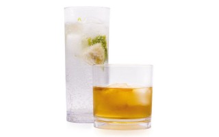 Nietłukąca szklanka do whisky 250 ml z poliwęglanu